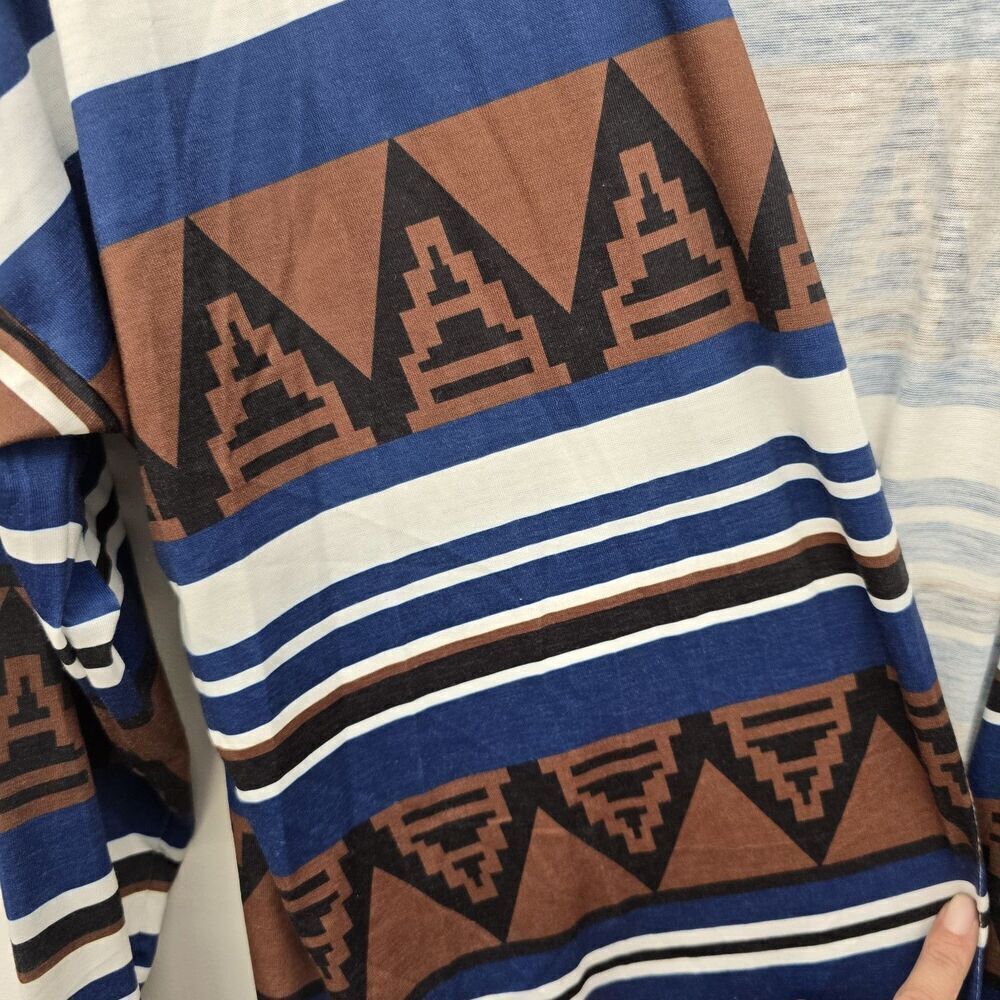 AMARYLLIS Beauty Geometric Multi Colored Kimono/ Cover Size Large (A60) - Picture 3 of 4